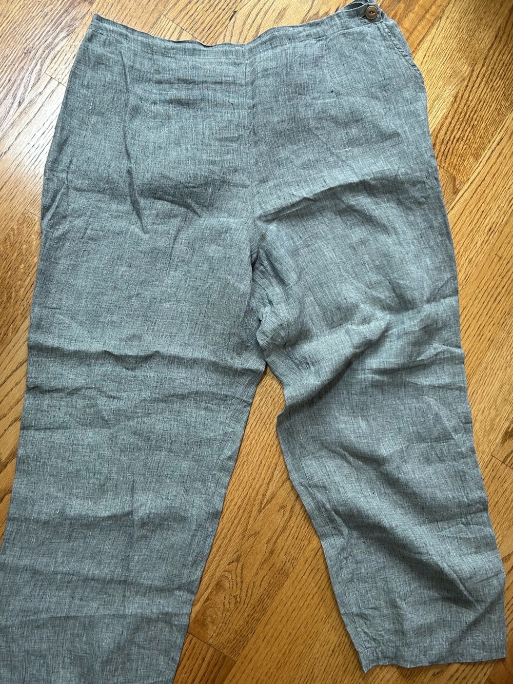Flax Linen wide leg pants